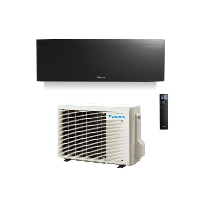 Condizionatore Daikin Emura 3 Black 12000 Btu Wi-Fi Monosplit Inverter R32 Ftxj35Ab A+++