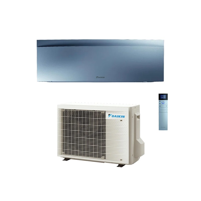 Condizionatore Daikin Emura 3 Silver 12000 Btu Wi-Fi Monosplit Inverter R32 Ftxj35As A+++