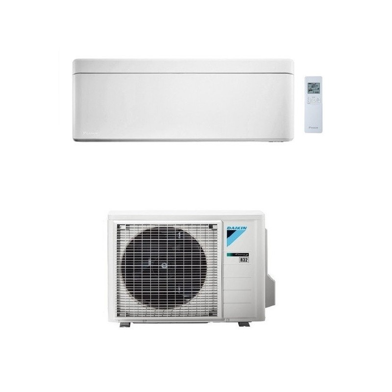 Condizionatore Daikin Stylish Bianco Wi-Fi 12000 Btu Monosplit Inverter Gas R-32 Ftxa35Aw A+++