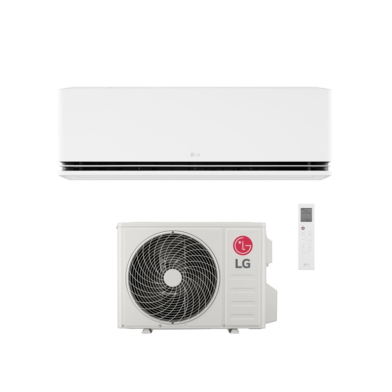 Condizionatore Lg Dualcool Premium 12000 Btu Wifi Monosplit Inverter R32 H12S1P.Ns1 A+++