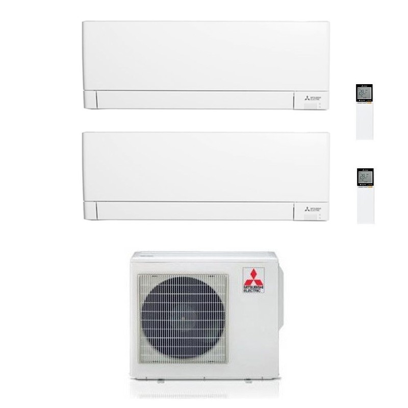 Condizionatore Mitsubishi Dual Split Msz-Ay 5000+15000 Btu Wifi Inverter Mxz-2F53Vf4 A+++