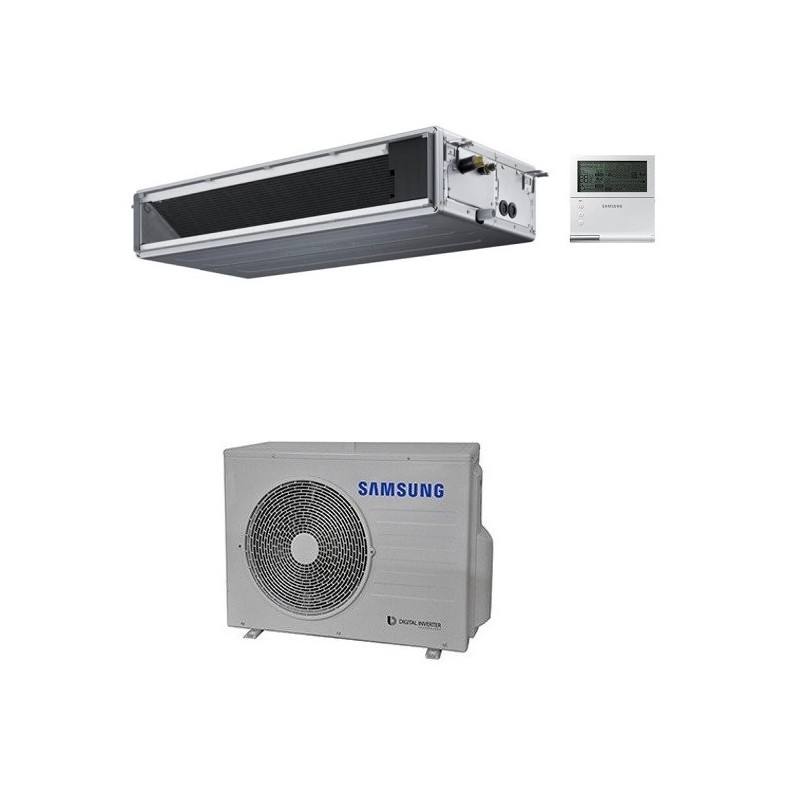 Condizionatore Samsung Canalizzabile 24000 Btu R32 Media Prevalenza Monosplit Ac071Rnmdkg A++